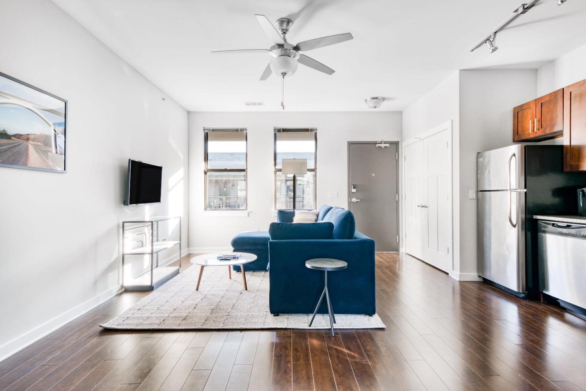 Cozysuites Music Row Bold 1Br W Free Parking Nashville Ngoại thất bức ảnh